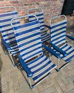 4x campingstoel, Caravans en Kamperen, Ophalen, Gebruikt, Campingstoel