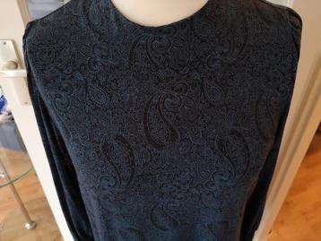 Juffrouw Jansen blauwe Paisley jurk - XL beschikbaar voor biedingen