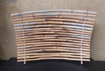 Vintage rotan bamboo fruitmand – jaren '60 design beschikbaar voor biedingen