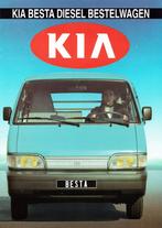 Folder Kia Besta Diesel Bestelwagen (uit België - ca.1995), Verzenden, Gelezen, Overige merken