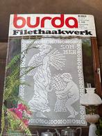 Burda Filet Haken - Patronen in Prima Staat, Ophalen of Verzenden, Nieuw, Haken, Naald