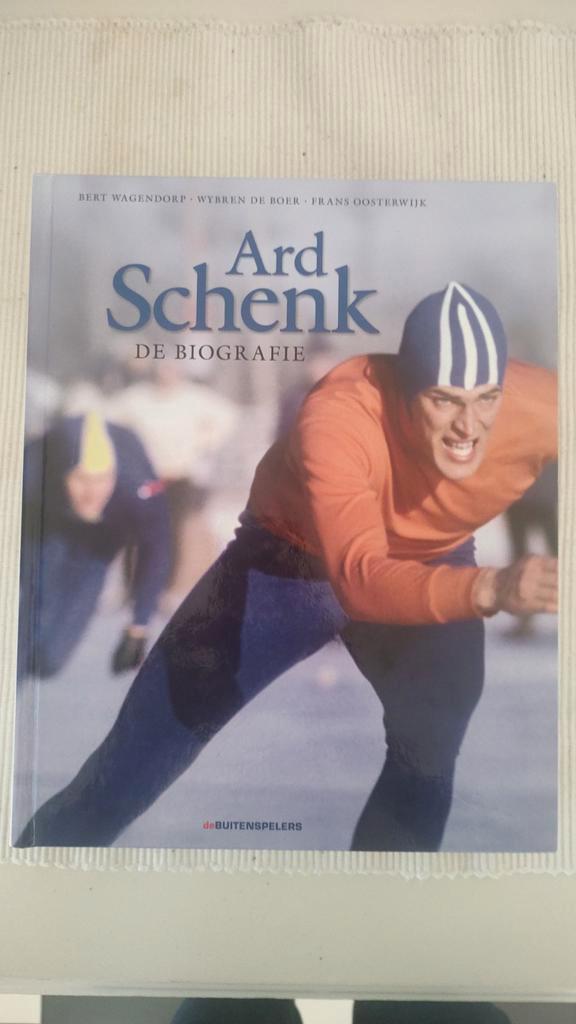Ard Schenk, De Biografie,  Auteur: Bert Wagendorp, Boeken, Sportboeken, Zo goed als nieuw, Wintersport, Ophalen of Verzenden