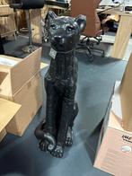 Zwarte Panter Decoratie - Lichte beschadiging, Tuin en Terras, Dierenbeeld, Kunststof, Gebruikt, -