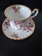 Cottage garden royal albert porselein, Ophalen of Verzenden, Gebruikt, Porselein, Kop en/of schotel