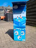 Bestway zwembad incl toebehoren, Ophalen, Zo goed als nieuw, 200 tot 400 cm, Rechthoekig