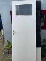 Binnendeur met slot, linksdraaiend, Ophalen, Gebruikt, Minder dan 80 cm, Binnendeur