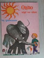 reclamekaart Kluitman cover v.  Onno krijgt een olifant 1969, Ophalen of Verzenden, 1960 tot 1980, Ongelopen, Overige thema's