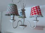 Kroonluchter kinderkamer met geruite kapjes, Ophalen, Gebruikt, Lamp