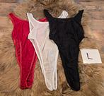 Transparante hoog opgesneden body, Verzenden, Slip