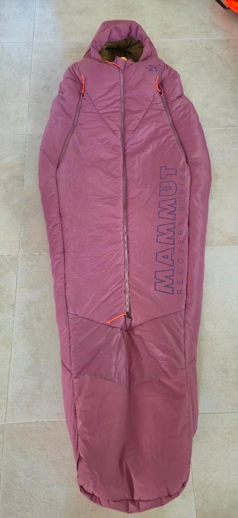 Mammut Recovery Series Slaapzak -13/-21 Graden (M), Caravans en Kamperen, Slaapzakken, Zo goed als nieuw, Ophalen of Verzenden