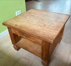 Teak salontafel, Huis en Inrichting, Tafels | Salontafels, Ophalen, Gebruikt, 100 tot 150 cm, 50 tot 100 cm