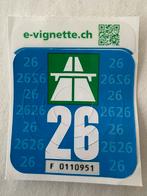Zwitserland autobaan vignet 26 incl. Bon, Tickets en Kaartjes, Autovignetten, Drie personen of meer