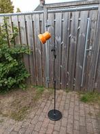 vintage geel staande lamp retro jaren 60 70, Huis en Inrichting, Lampen | Vloerlampen, Ophalen, Gebruikt, 150 tot 200 cm