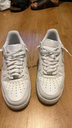 Nike Air Force 1 44,5 wit, Gedragen, Ophalen of Verzenden, Wit, Sneakers of Gympen