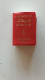 Langenscheidts Lilliput Woordenboek, Ophalen of Verzenden, Gelezen