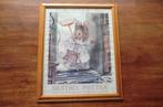 houten lijst met een poster van Beatrix Potter -two bad mice, Ophalen, Minder dan 50 cm, Gebruikt, 50 tot 75 cm