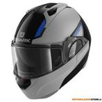 Shark EVO GT SEAN, Zwart-Zilver-Blauw, Motoren, Kleding | Motorhelmen, Ophalen of Verzenden, Nieuw met kaartje