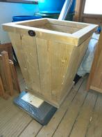 Bloembak Hillhout Excellent, Ophalen, Minder dan 60 cm, Nieuw, Balkon