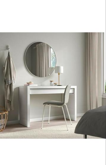 Toilet/make-uptafel MALM & bureaustoel KULLABERG (Ikea) - afbeelding 5