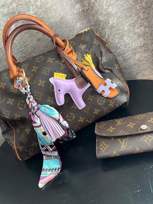 Bundel: Luxe paard + slipper tashanger Bag Charm, Sieraden, Tassen en Uiterlijk, Bedels, Nieuw, Overige merken, Overige materialen