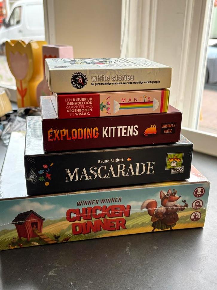 Bordspel kaartspel game nieuw Mascarade, Mantis, Hobby en Vrije tijd, Gezelschapsspellen | Bordspellen, Zo goed als nieuw, Ophalen of Verzenden