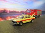 BMW E28 5-serie 525 Herpa Notarzt Ambulance met zwarte tekst, Ophalen of Verzenden, Gebruikt, Bus of Vrachtwagen, Herpa