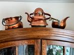 Koperen Ketel, Kookketel & Bloempot Set, Ophalen of Verzenden, Koper
