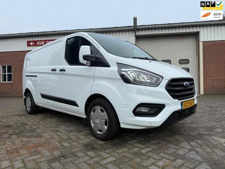 Ford Transit Custom 340 2.0 TDCI L2H1 130PK Trend camera nav, Auto's, Bestelauto's, Bedrijf, Te koop, ABS, Achteruitrijcamera