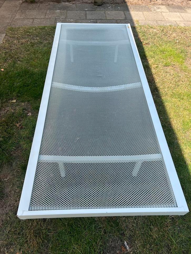Kuperus Spiraalbodem 80x200 - Verstelbaar, Tuin en Terras, Ligbedden, Metaal, Verstelbaar, Ophalen