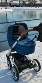 Complete Mutsy Nio Adventure ocean blue kinderwagen, Kinderen en Baby's, Kinderwagens en Combinaties, Gebruikt, Mutsy, Verstelbare duwstang