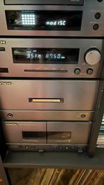 Hitachi stereo toren met boxen, incl. afstandsbediening., Ophalen, Gebruikt, Cd-speler, Overige merken