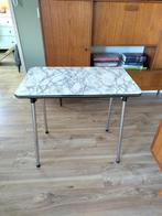 Vintage Formica Tafeltje - Retro Stijl, Huis en Inrichting, Ophalen, Gebruikt, 50 tot 100 cm, Tot twee personen