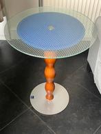 Bijzettafel, Huis en Inrichting, Tafels | Bijzettafels, Ophalen, Minder dan 55 cm, Rond, 60 cm of meer