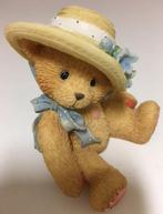 Cherished Teddies: Christy (met blauwe strik), Verzamelen, Beren en Cherished Teddies, Beeldje, Cherished Teddies, Zo goed als nieuw