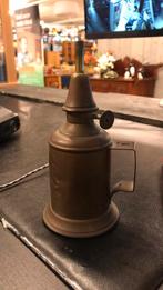 Vintage Franse olielamp, Ophalen of Verzenden