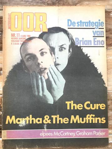 Muziekkrant OOR 1980 THE CURE Herman Brood VANDALE Brian Eno beschikbaar voor biedingen