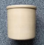 Oude fistelpot - zalfpot (leeg) Ø13,5 x Hoogte 13,5 cm, Ophalen of Verzenden, Gebruikt