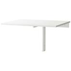 IKEA Norberg klaptafel wit, Huis en Inrichting, Ophalen, Zo goed als nieuw, Bureau