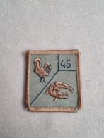 Borstpatch 45 painfbat RIOG, Verzamelen, Ophalen of Verzenden, Landmacht, Nederland, Embleem of Badge