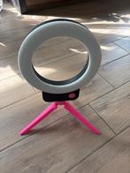 Selfie Lamp met Statief - Kinderen, Ophalen of Verzenden, Zo goed als nieuw, Meisje