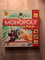 Monopoly Junior bordspel, Hobby en Vrije tijd, Gezelschapsspellen | Bordspellen, Drie of vier spelers, Ophalen of Verzenden, Gebruikt