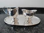 roomstel verzilverd Douwe Egberts jaren 60, Antiek en Kunst, Ophalen of Verzenden
