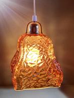 Vintage Zweedse hanglamp, Huis en Inrichting, Lampen | Hanglampen, Ophalen of Verzenden, Zo goed als nieuw, Glas, Minder dan 50 cm
