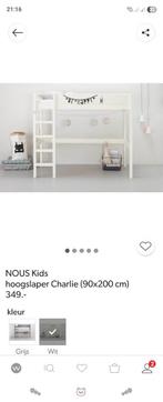 Hoogslapers, Huis en Inrichting, Slaapkamer | Stapelbedden en Hoogslapers, Ophalen, Eenpersoons, Zo goed als nieuw, 200 cm