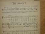 DE KERSEPIT + VOOR JOU ALLEEN, Muziek en Instrumenten, Bladmuziek, Gebruikt, Ophalen of Verzenden, Artiest of Componist, Populair