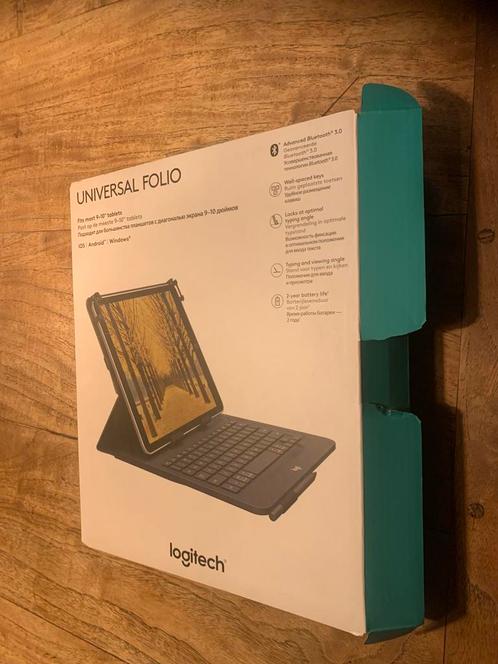 Logitech toetsenbord voor tablet/ipad, Computers en Software, Toetsenborden, Nieuw, Verzenden