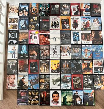 5 blue ray films en 61 films op DVD beschikbaar voor biedingen