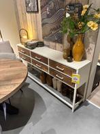 Sidetable | SHOWMODEL, Ophalen, 150 tot 200 cm, Zo goed als nieuw, Met lade(s)