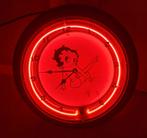 Zeer nette Betty Boop neon klok, Huis en Inrichting, Woonaccessoires | Klokken, Zo goed als nieuw, Verzenden