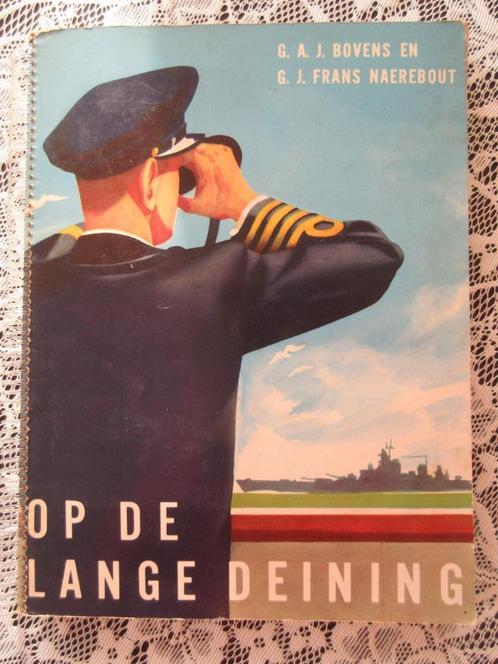 plakplaatjes verzamelboek 'Op de lange Deining', Boeken, Prentenboeken en Plaatjesalbums, Gelezen, Plaatjesalbum, Ophalen of Verzenden
